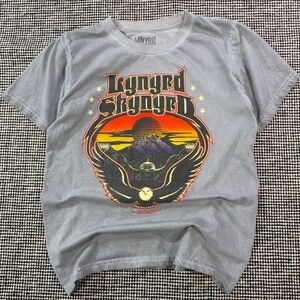 Lynyrd Skynrd Youth Medium T-shirt Retro Style 100%‎ Cotton Vintage Style